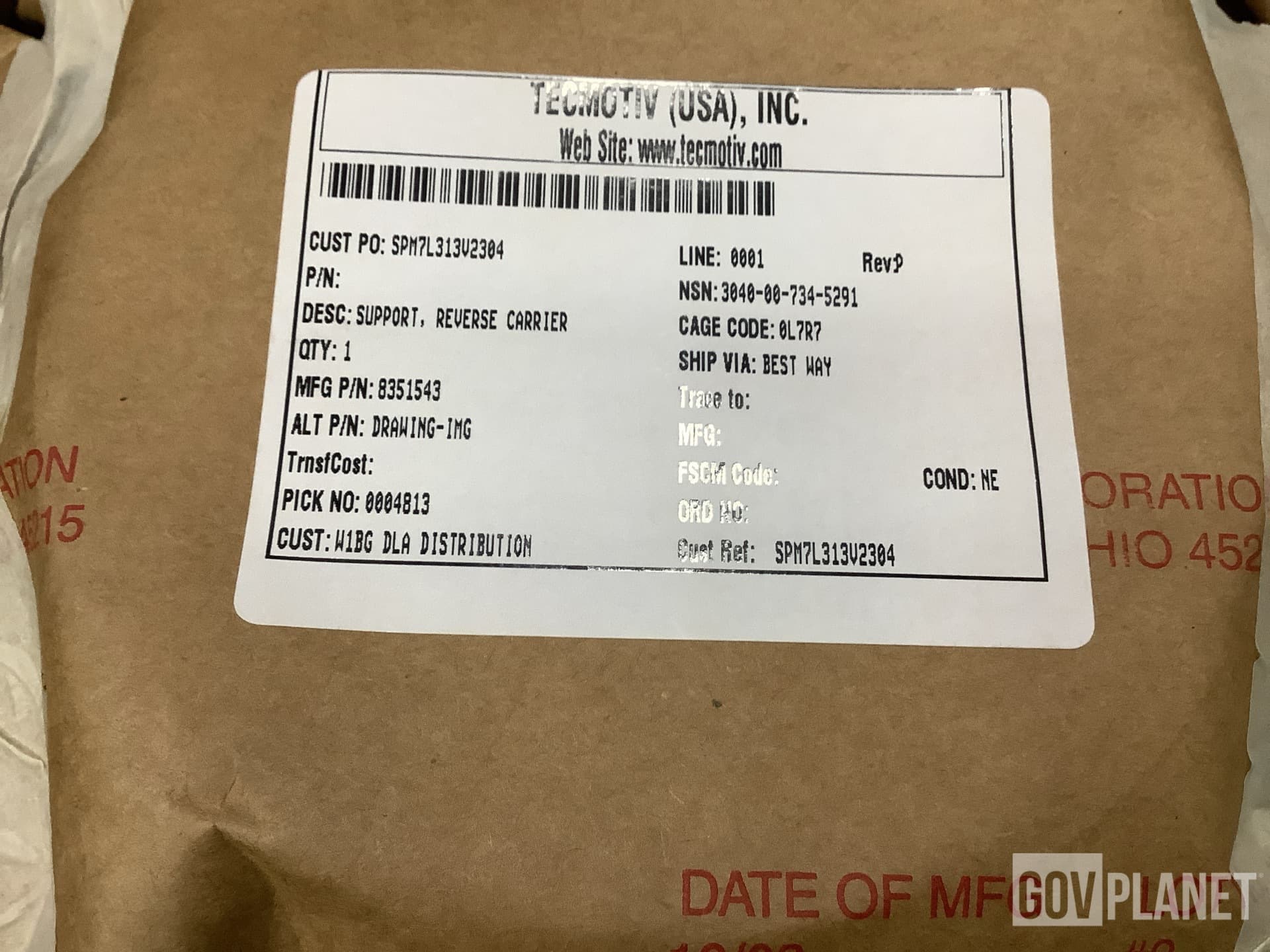 (4,577) Screw Thread Inserts & (7) Reverse Carrier Supports